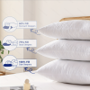 white standard size extra firm-pillow 1800