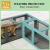Wooden cat tunnel, cage, cat nest, combinable design, dark gray