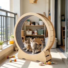 Wooden Cat Exercise Wheel (title: default title)
