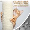 68in Multi-Level Cat Tree Tower with Hammocks, Cat Condo, Hanging Basket, Removable Cushions & Sisal Scratching Posts, Plush Cat Activity Center for I